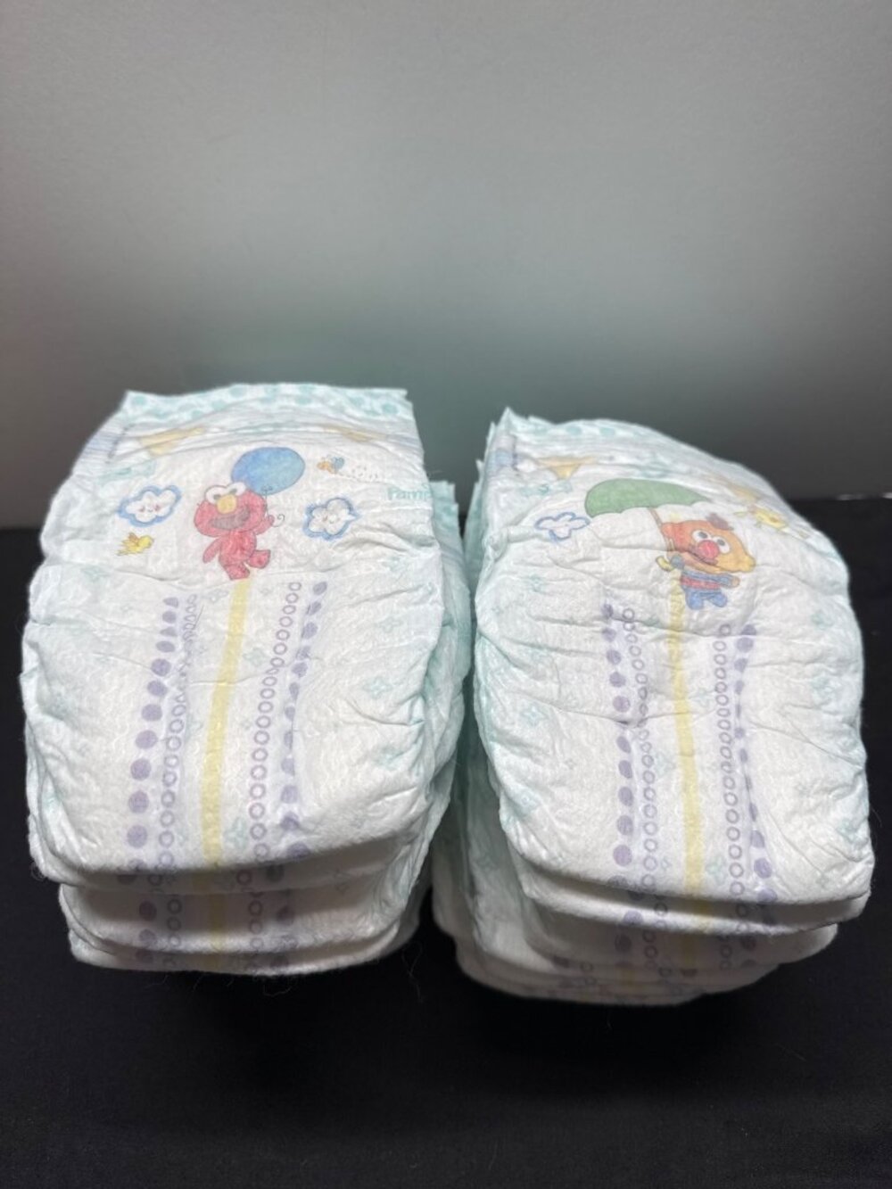 Pampers Baby Diapers Size 3 Baby Dry Line Sesame Street Elmo Cookie Monster Desi
